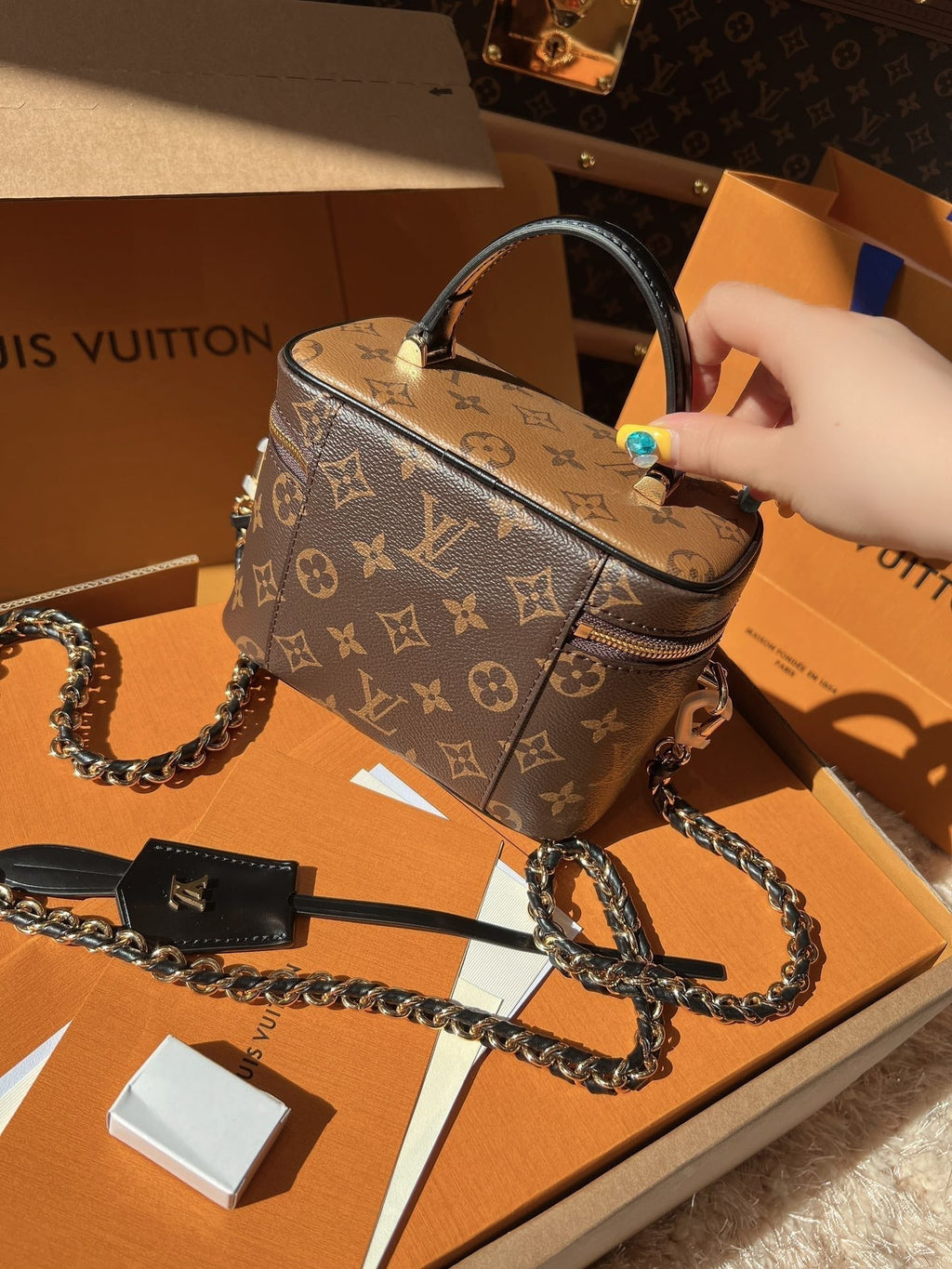 LV Vanity PM Monogram Crossbody Bags product image 2, provided for visual reference and product detail review