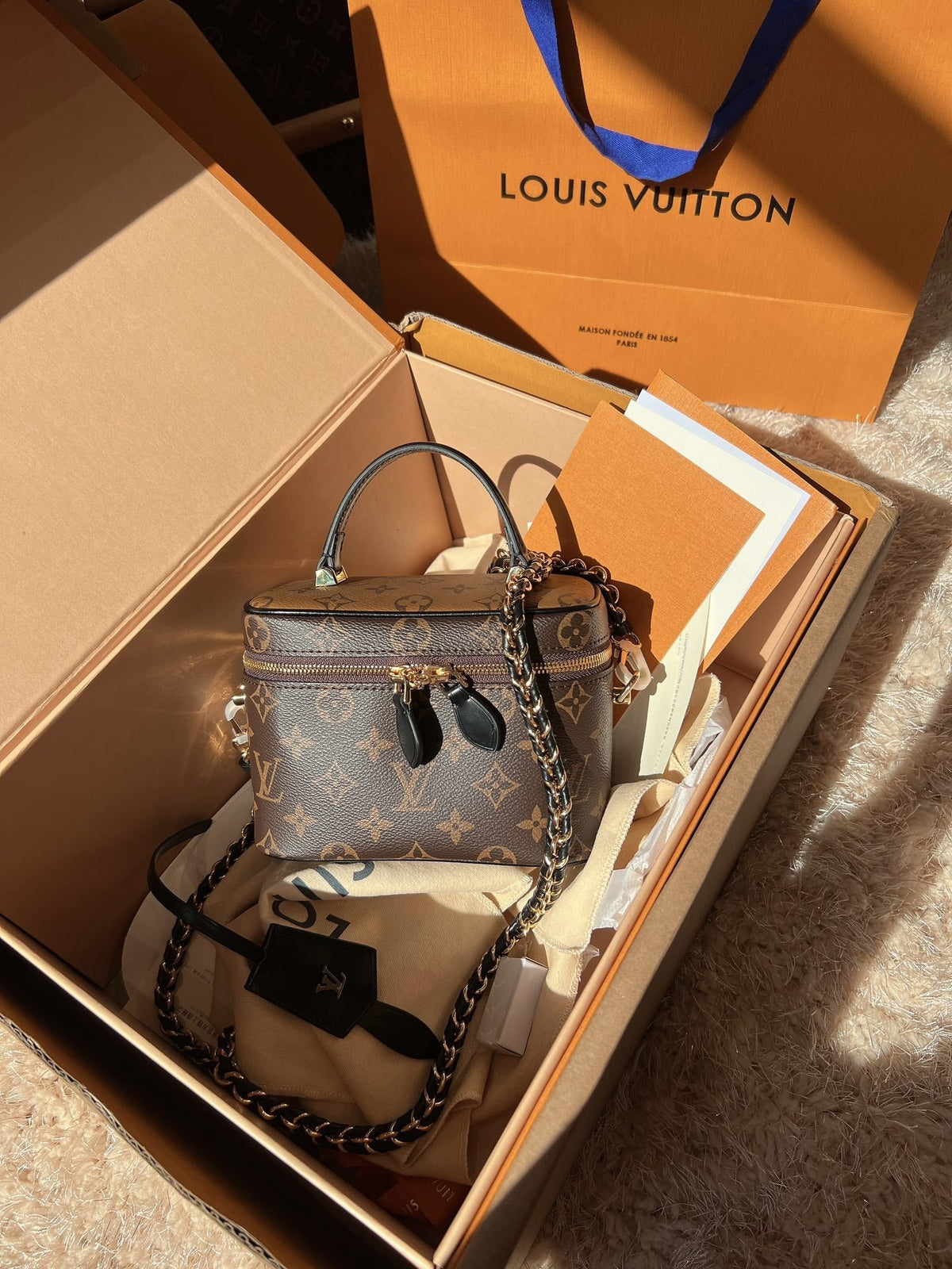 LV Vanity PM Monogram Crossbody Bags product image 4, provided for visual reference and product detail review