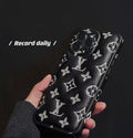 Monogram iPhone Case -Black product image 1, provided for visual reference and product detail review