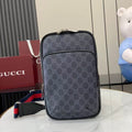 Gucci Black Small GG Crossbody Bag product image 1, provided for visual reference and product detail review