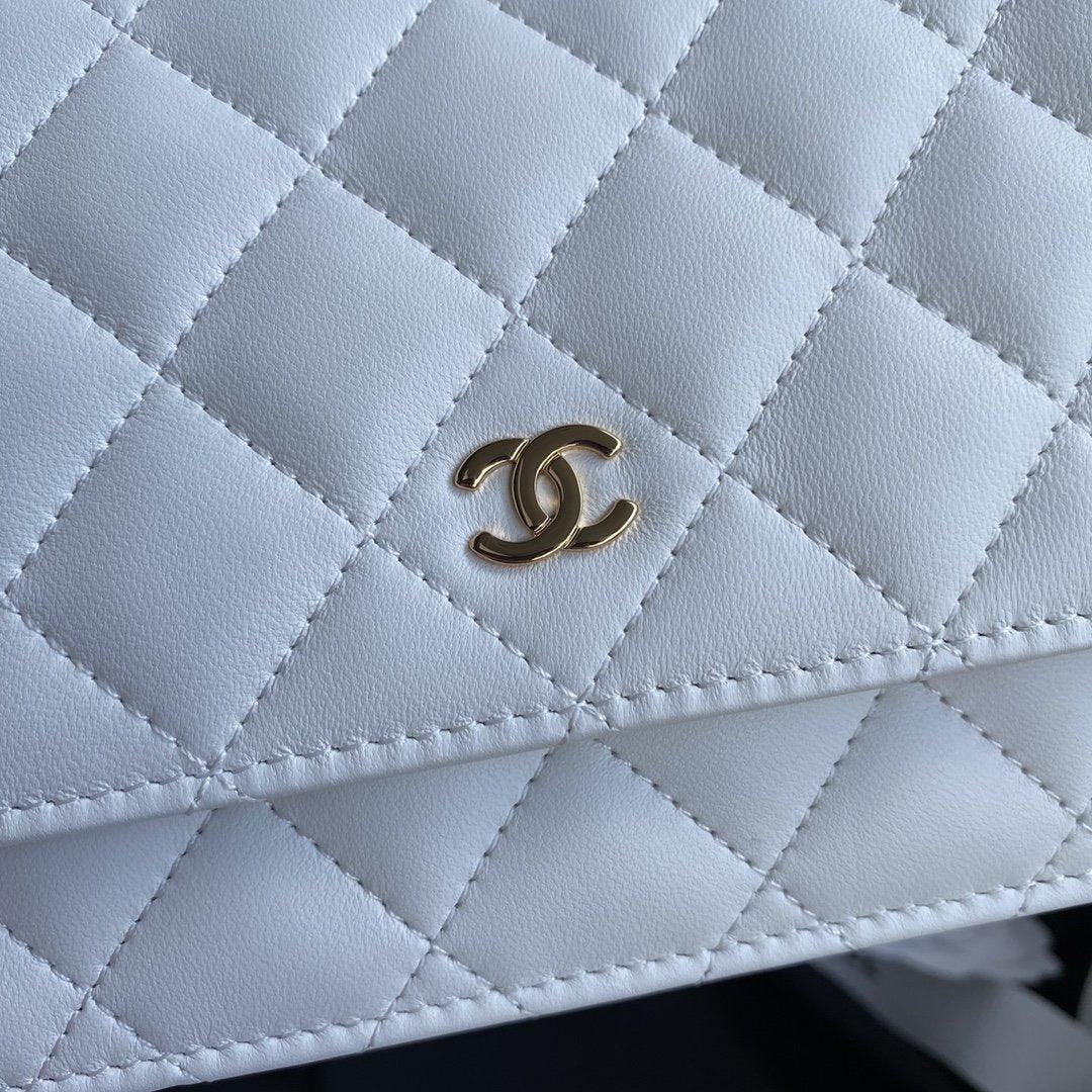 Chanel Wallet On Chain WOC White product image 8, provided for visual reference and product detail review