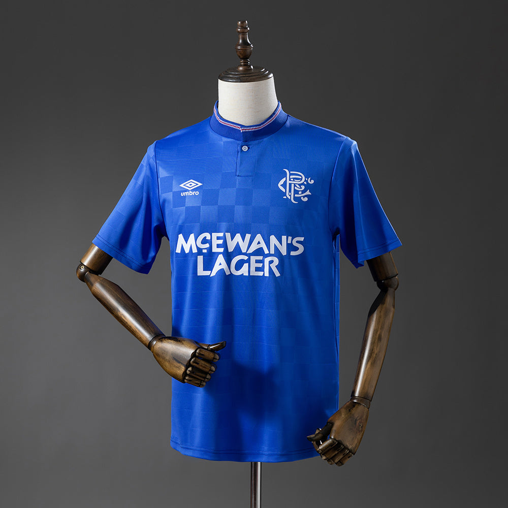Rangers Jersey 1987-90 Home Retro Football Kit product image 1