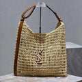 Saint Laurent YSL Raffia Tote Bag product image 1, provided for visual reference and product detail review