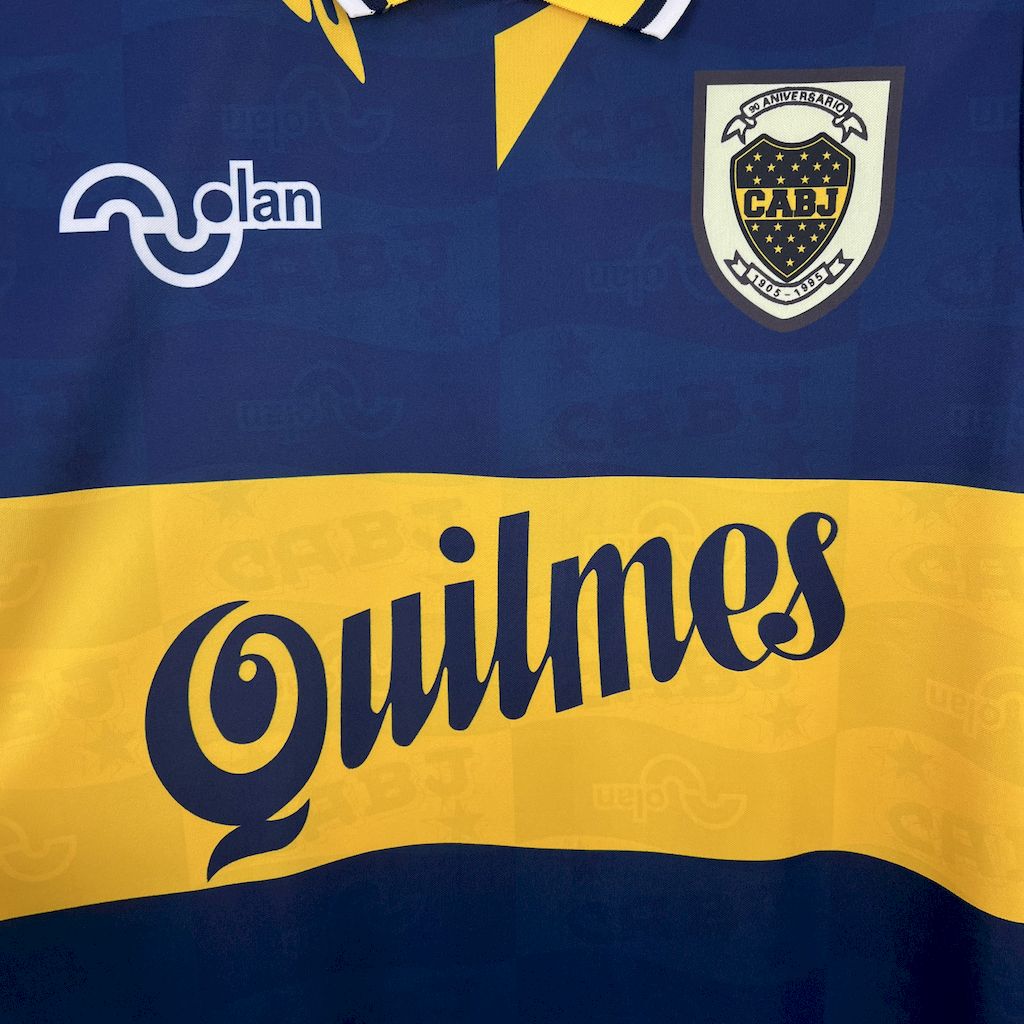 Retro Boca Juniors Jersey 1995-96 Home Football Kit Soccer product image 6