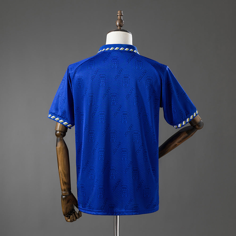 Real Oviedo Home Jersey 1995-1996 Retro Football Kit Soccer product image 2