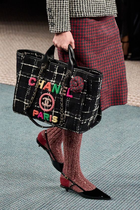 Chanel Fashion Totes Handbag - Black product image 2, provided for visual reference and product detail review