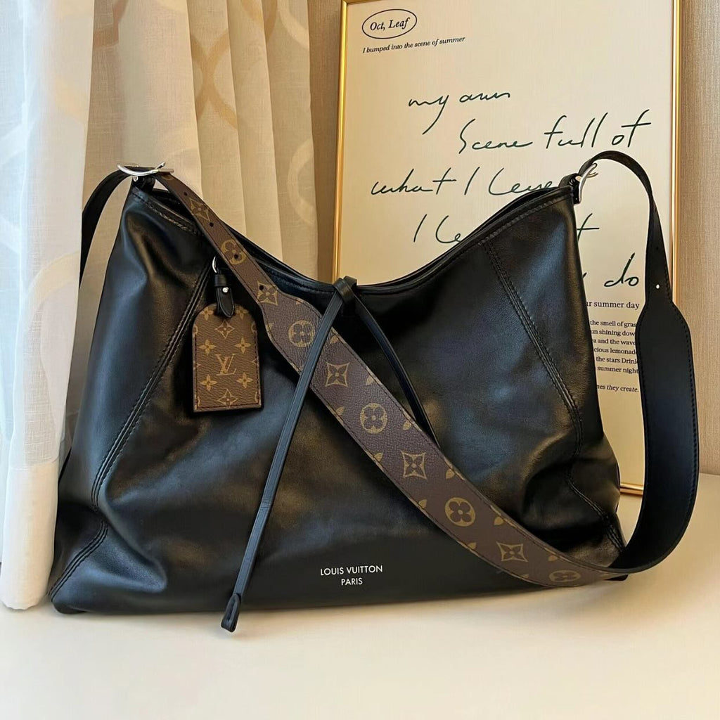 Louis Vuitton Carryall Cargo Handbag - Black product image 2, provided for visual reference and product detail review