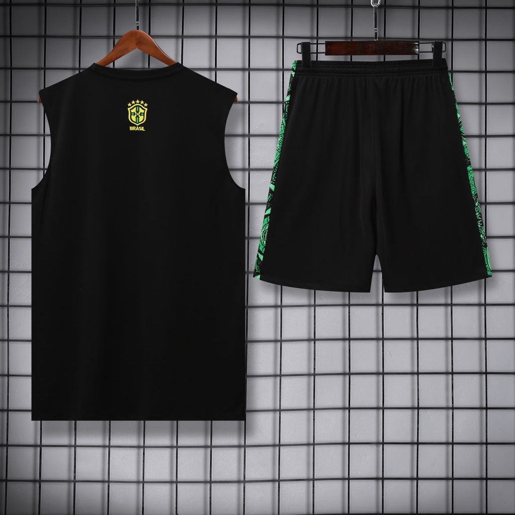 Brazil Vest Set Training Tracksuits 25/26 Football Kit product image 2