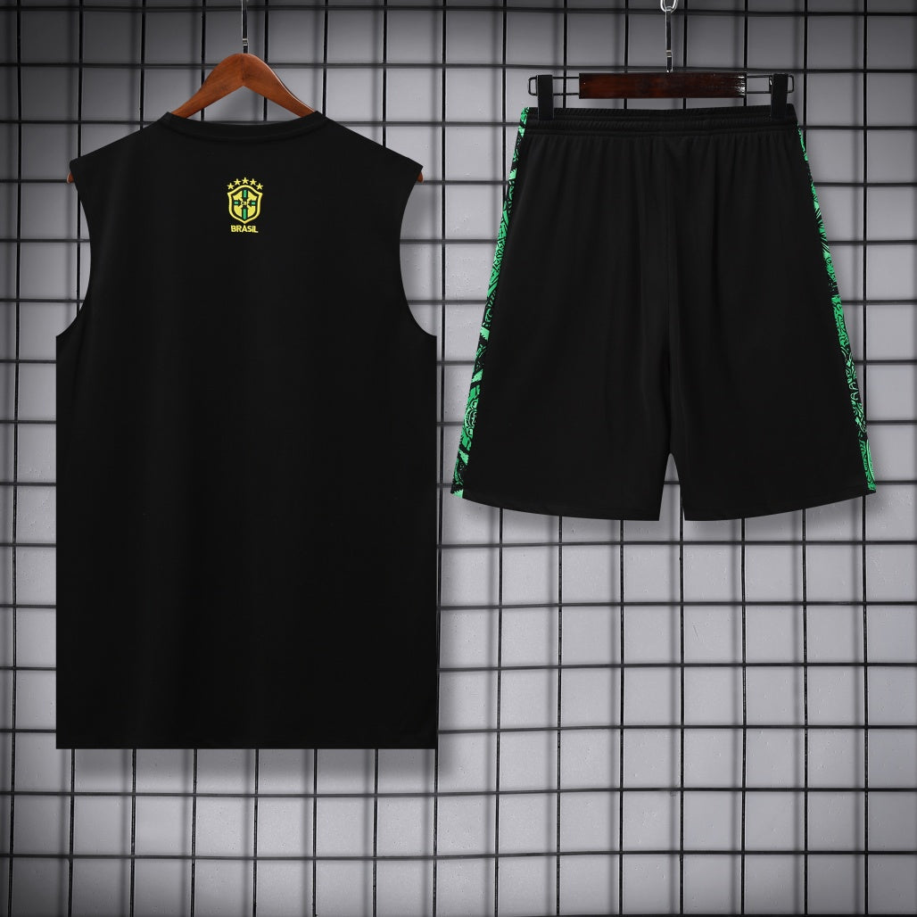 Brazil Vest Set Training Tracksuits 25/26 Football Kit product image 2