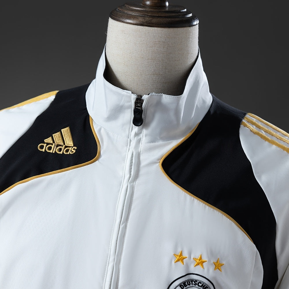 Germany Windbreaker 2008 White Football Soccer Jacket product image 8