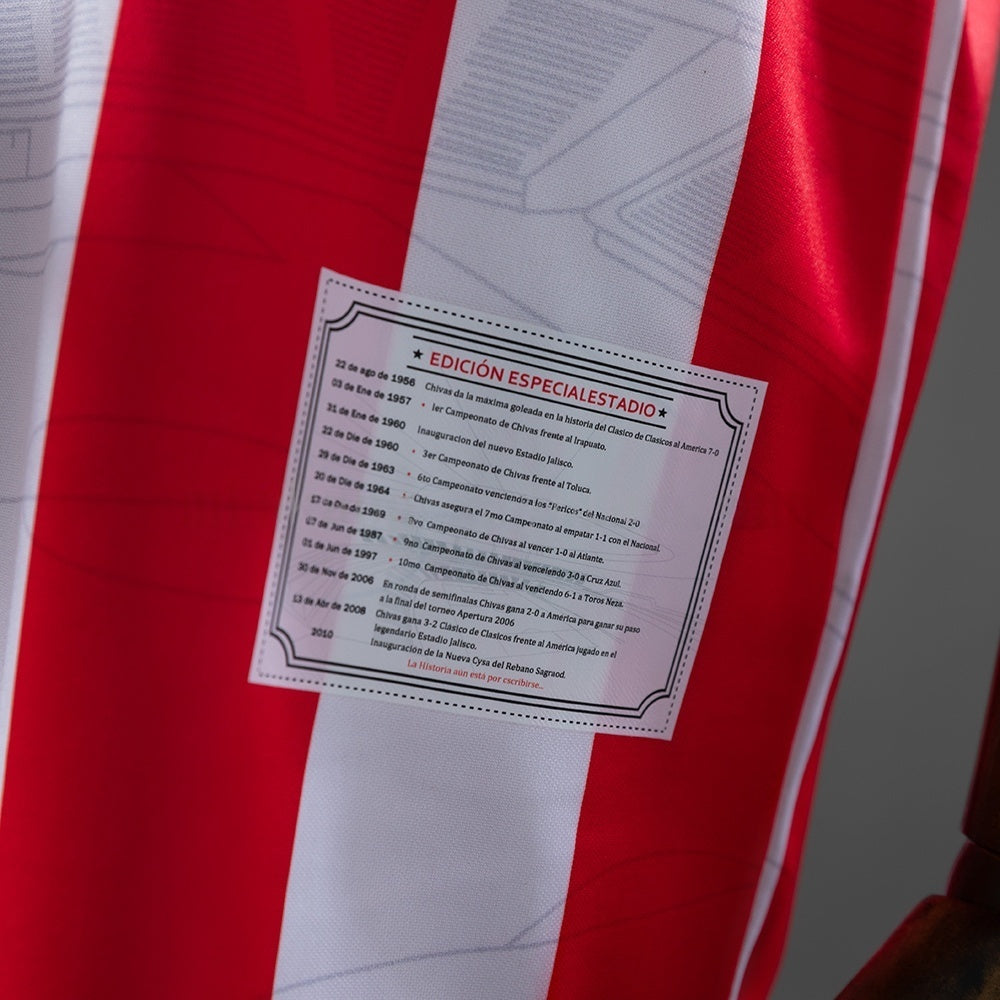Retro Chivas Home Jersey 2010-2011 Football Kit Soccer Shirt product image 3