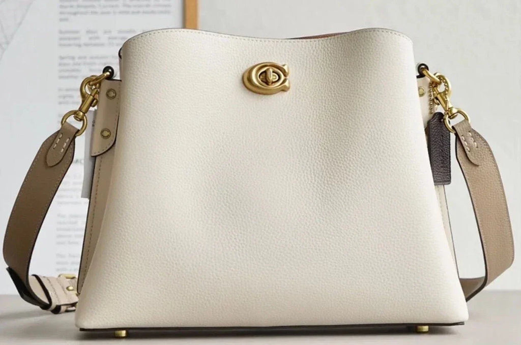 Coach Willow Shoulder Bag White Women Bags product image 1, provided for visual reference and product detail review
