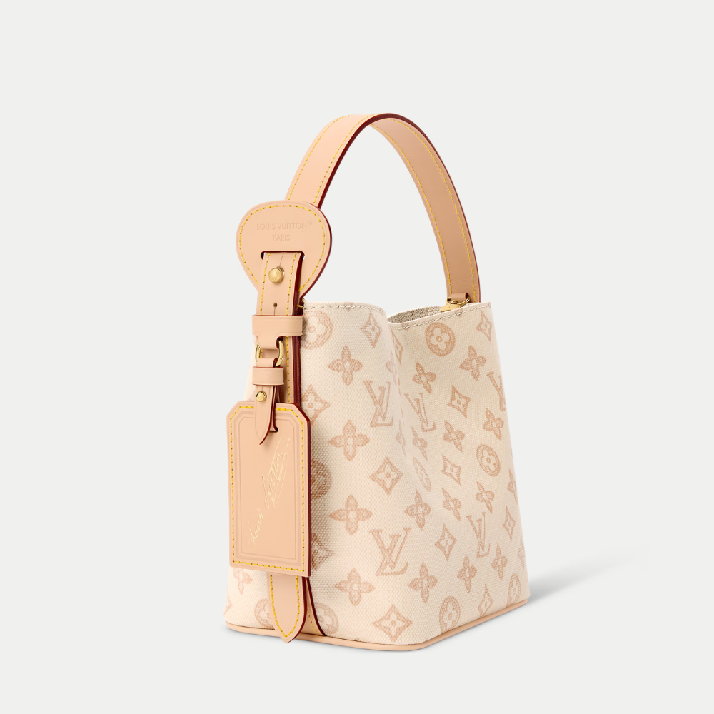 LV All in BB Monogram Origine Lin Tote Bag product image 2, provided for visual reference and product detail review