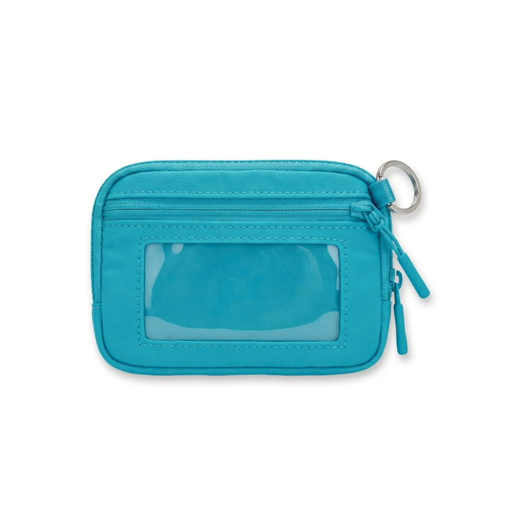 Iris & Rainbow Original Iris Wallet - Aqua product image 2, provided for visual reference and product detail review
