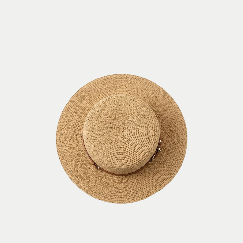 YSL - Straw Fedora Hat product image 2, provided for visual reference and product detail review