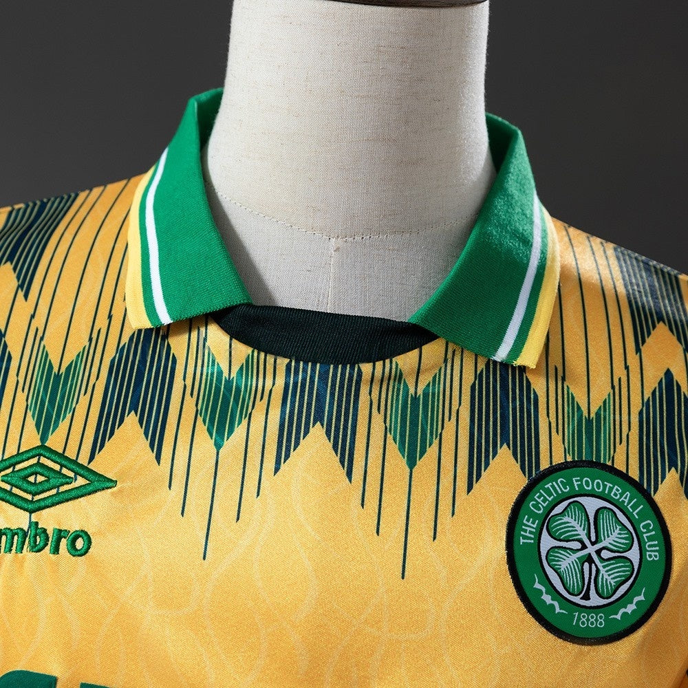 Celtic Jersey 1991-92 Away Retro Football Kit product image 7