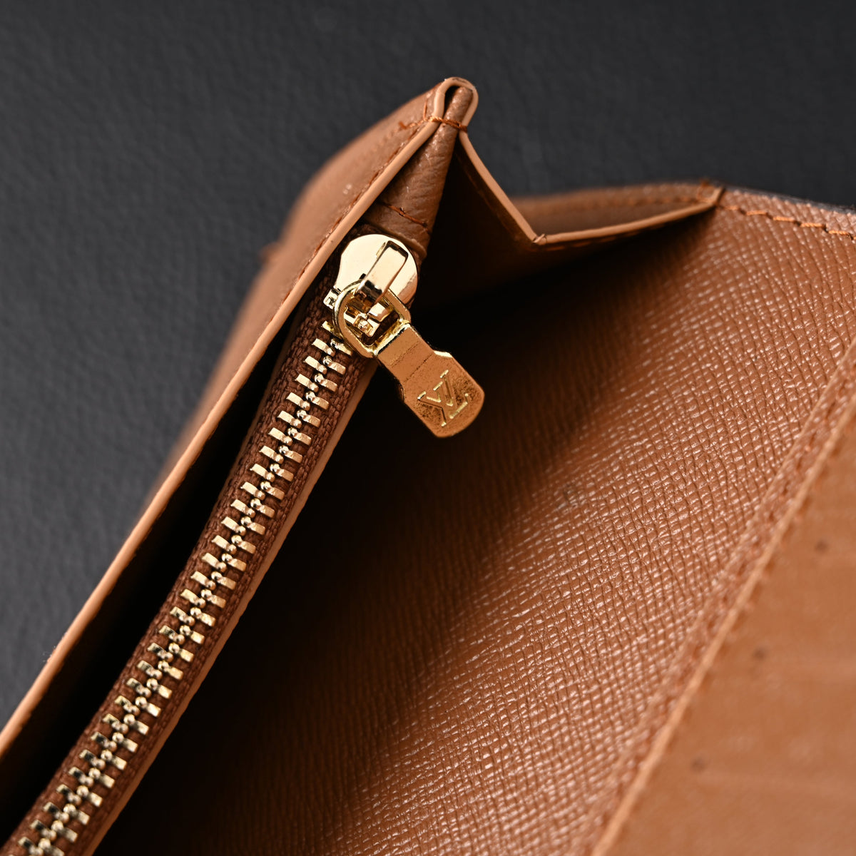 Louis Vuitton Brazza Wallet – Monogram Eclipse Canvas Long Bifold (M61697) - Classic LV Monogram Brown product image 7,