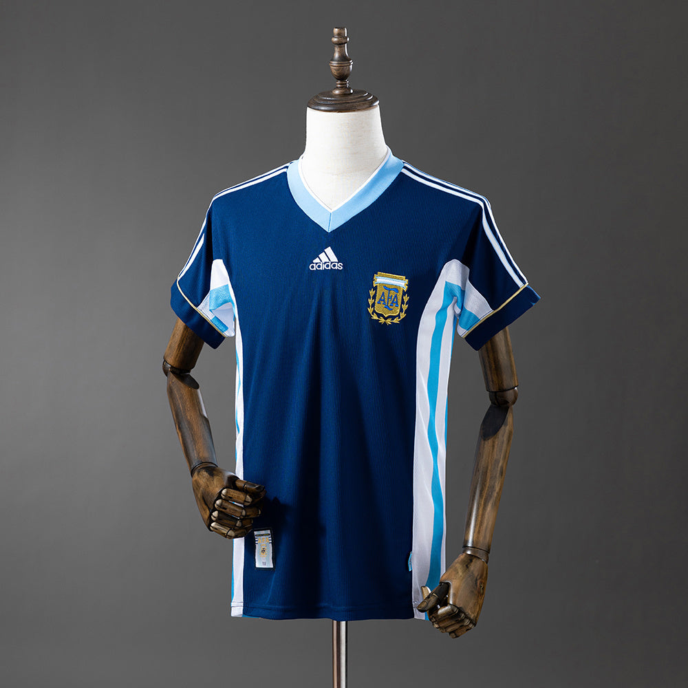 Argentina Jersey 1998 Away Retro Football Kit product image 1