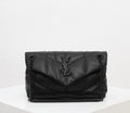 Saint Laurent Loulou Shoulder Bag - Black product image 1, provided for visual reference and product detail review