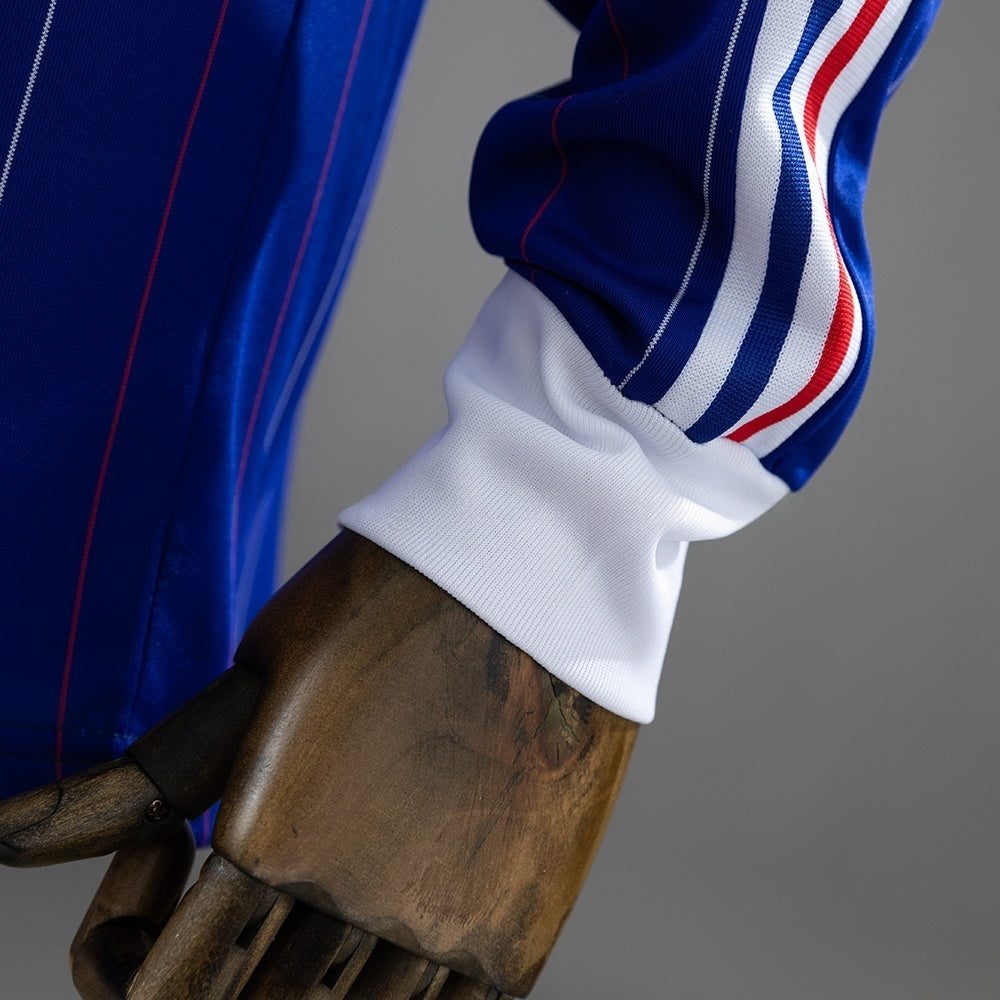 Retro France Home Jersey 1980-1982 Long Sleeves Football product image 3