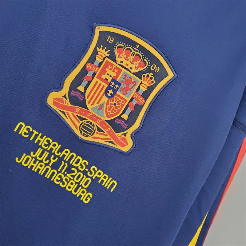 Spain Jersey Away kit 2010 Retro Long Sleeves Football Team product image 2