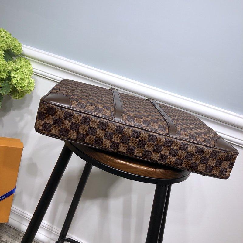 Louis Vuitton Checkered Canvas Briefcase product image 5, provided for visual reference and product detail review
