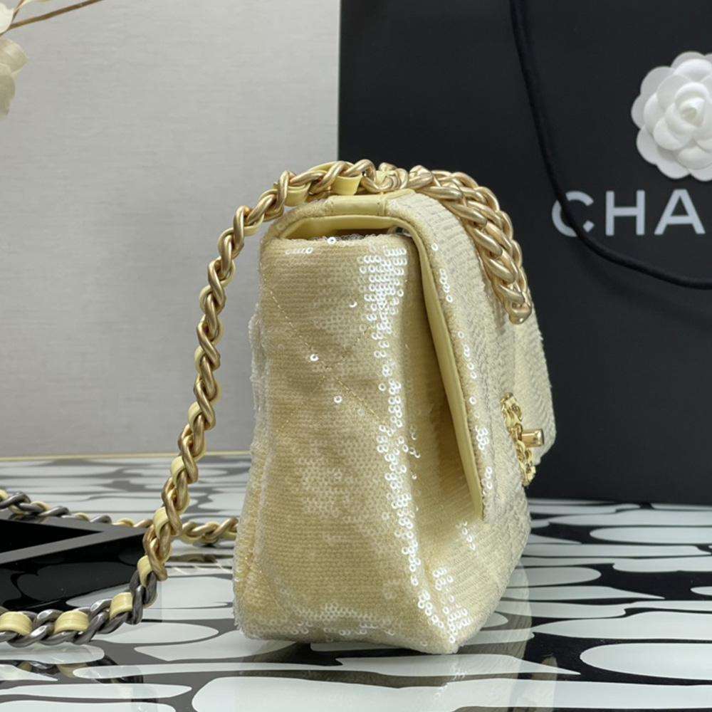 Chanel 19 Sequin Flap Bag product image 3, provided for visual reference and product detail review