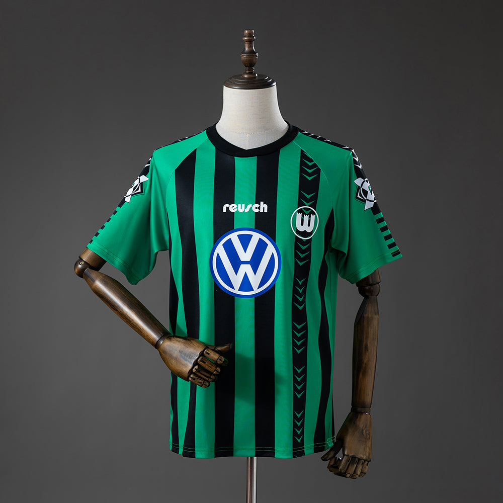 Wolfsburg Away Jersey 1995-1996 Retro Football Kit Soccer