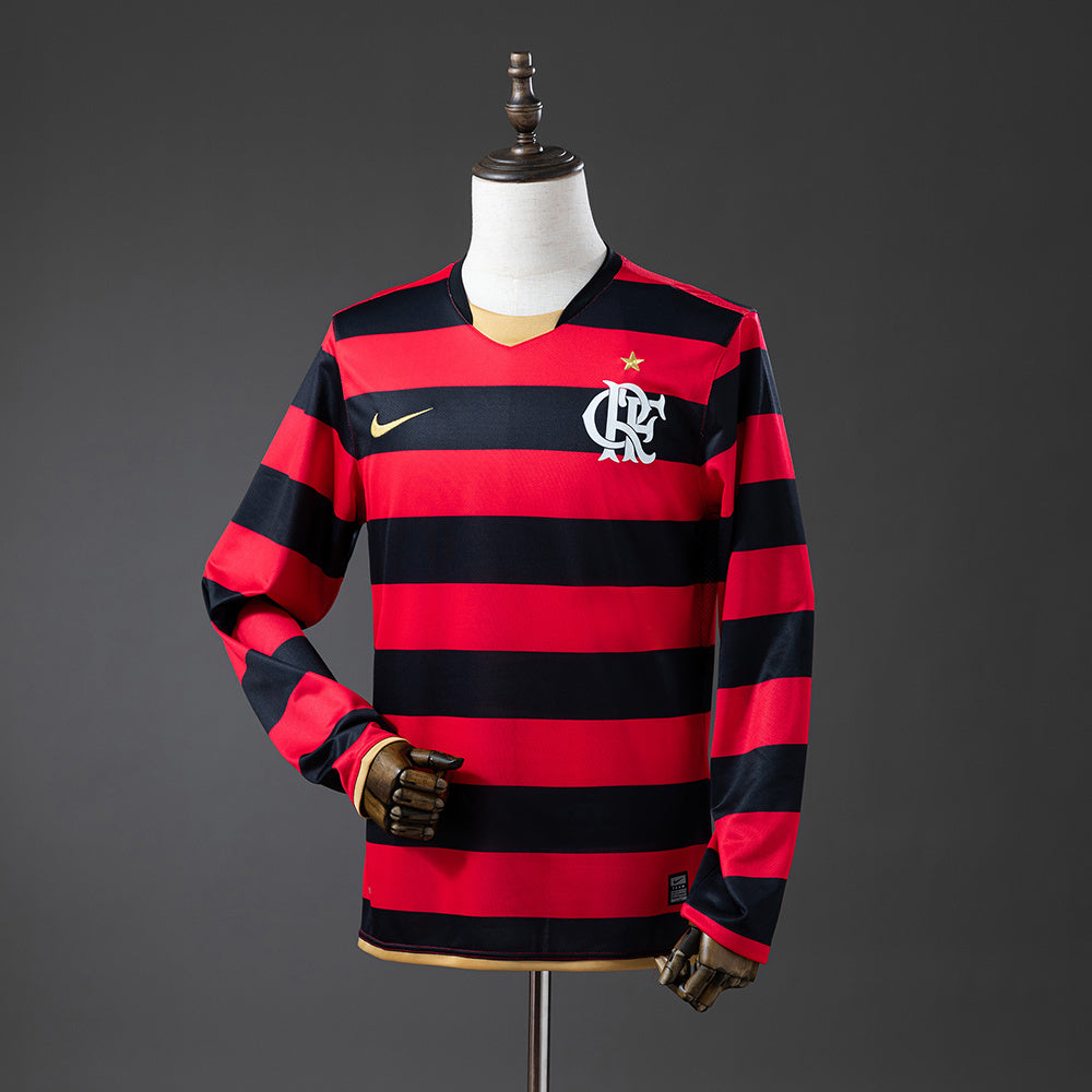 Flamengo Jersey 2008-09 Home Retro Kit Long Sleeves product image 1