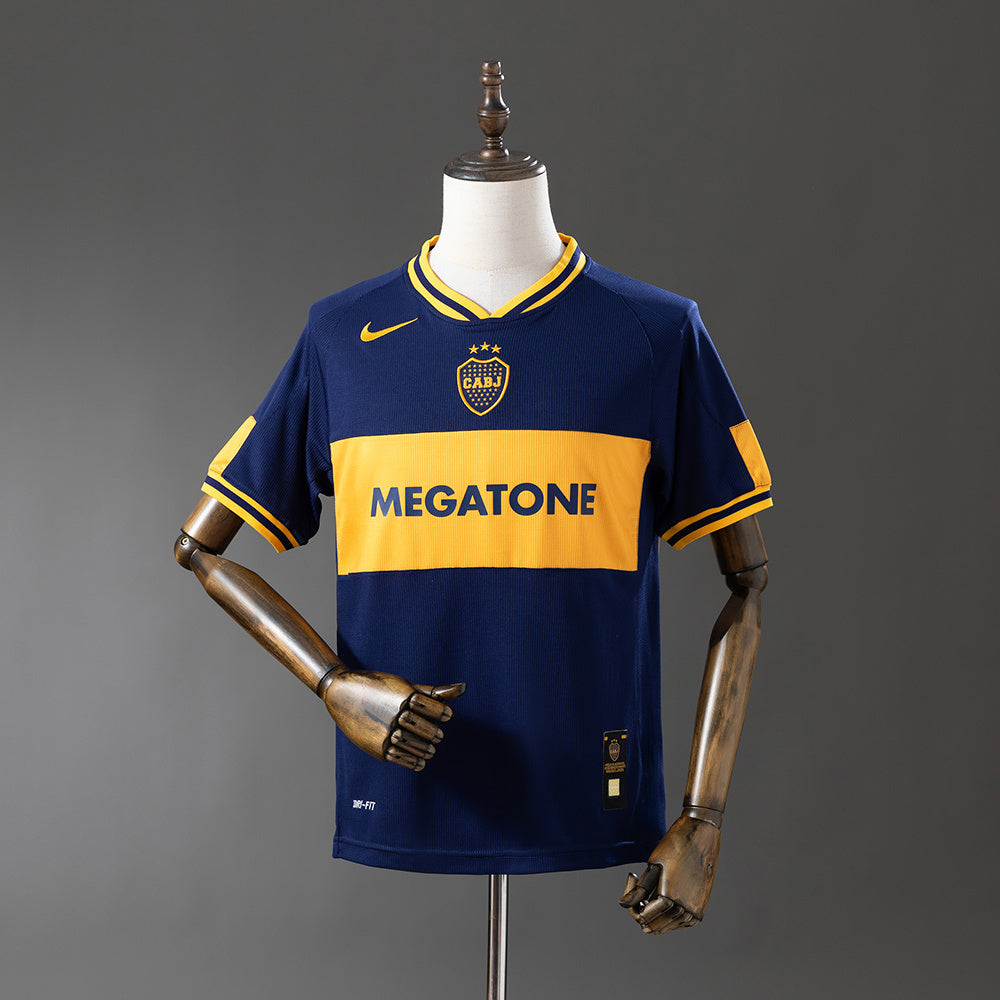 Boca Junios Jersey 2006-07 Home Retro Football Kit product image 1
