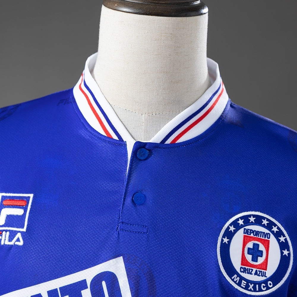Retro Cruz Azul Home Jersey 1998 Long Sleeves Football Kit product image 7