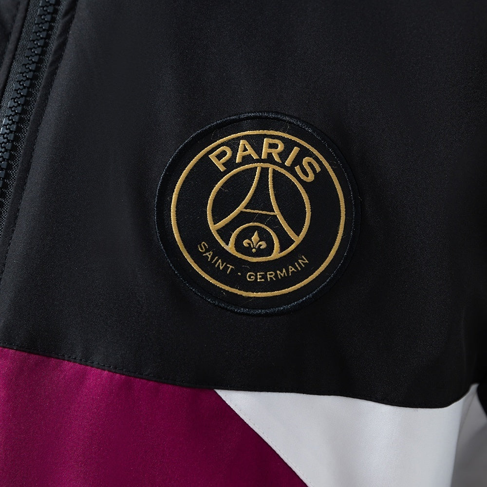 PSG Windbreaker 2025/26 Black & Psychedelic Purple Football product image 7