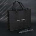 Maison Margiela MM6 Tote Bag – Limited Edition Black Canvas Shopper product image 1, provided for visual reference and