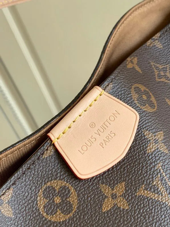 LV Graceful MM Monogram Canvas Shoulder Bag product image 4, provided for visual reference and product detail review