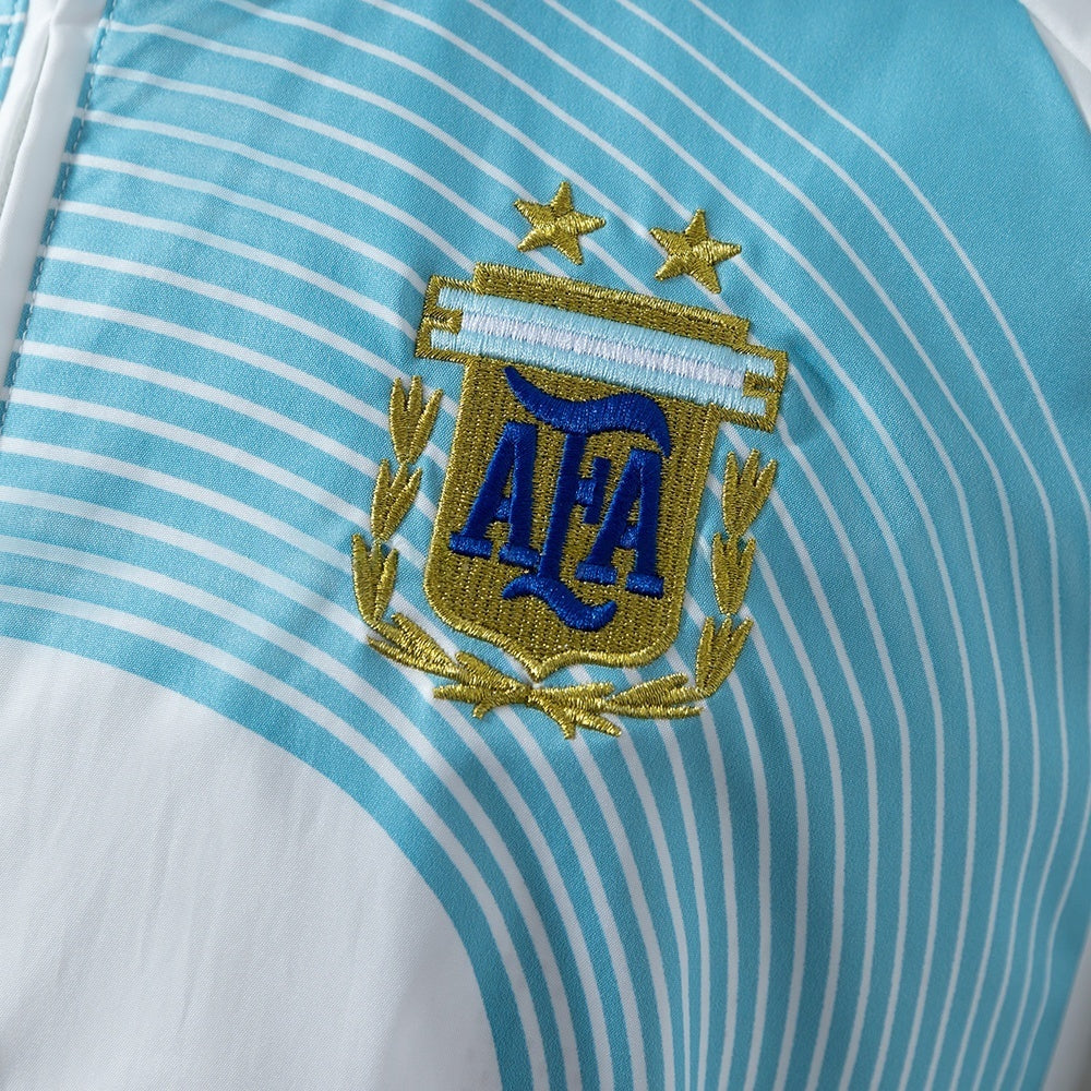 Argentina Windbreaker 2005-06 Retro Football Soccer Jacket product image 7