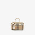 Burberry Mini Check Bowling Bag product image 1, provided for visual reference and product detail review
