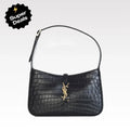 YSL Croc-Embossed the 5 To 7 Hobo Bag product image 1, provided for visual reference and product detail review