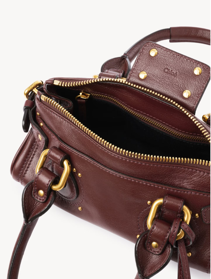 Chloe Small Paddington Bag in Grained Leather product image 3, provided for visual reference and product detail review