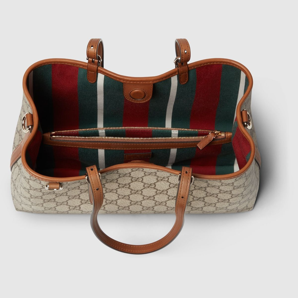 Gucci GG Emblem Medium Tote Bag product image 4, provided for visual reference and product detail review