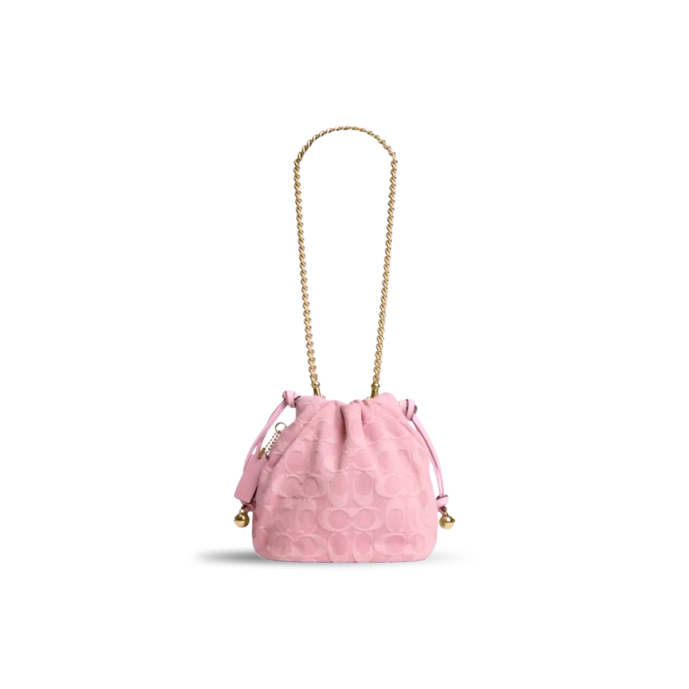 Coach Faye Mini Drawstring Bag product image 3, provided for visual reference and product detail review