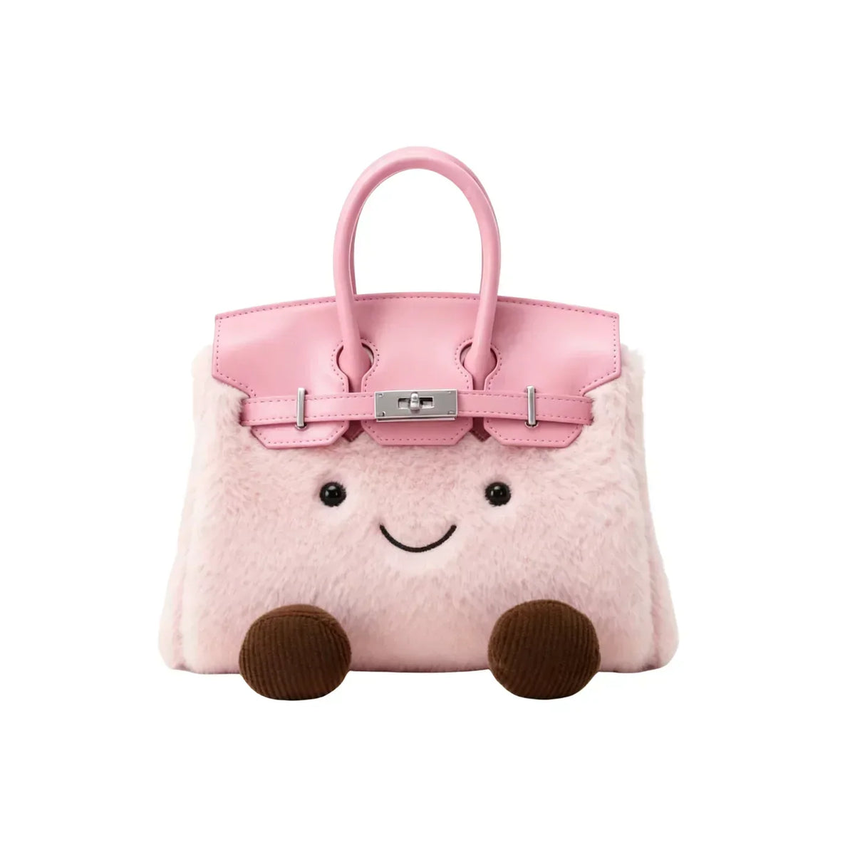 Jellycat Birkin Fluffy Bag product image 4, provided for visual reference and product detail review