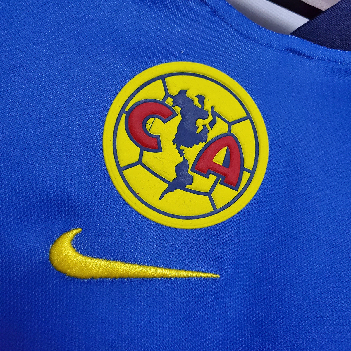 Retro Club America Jersey 2001-02 Away Blue Football Kit product image 8