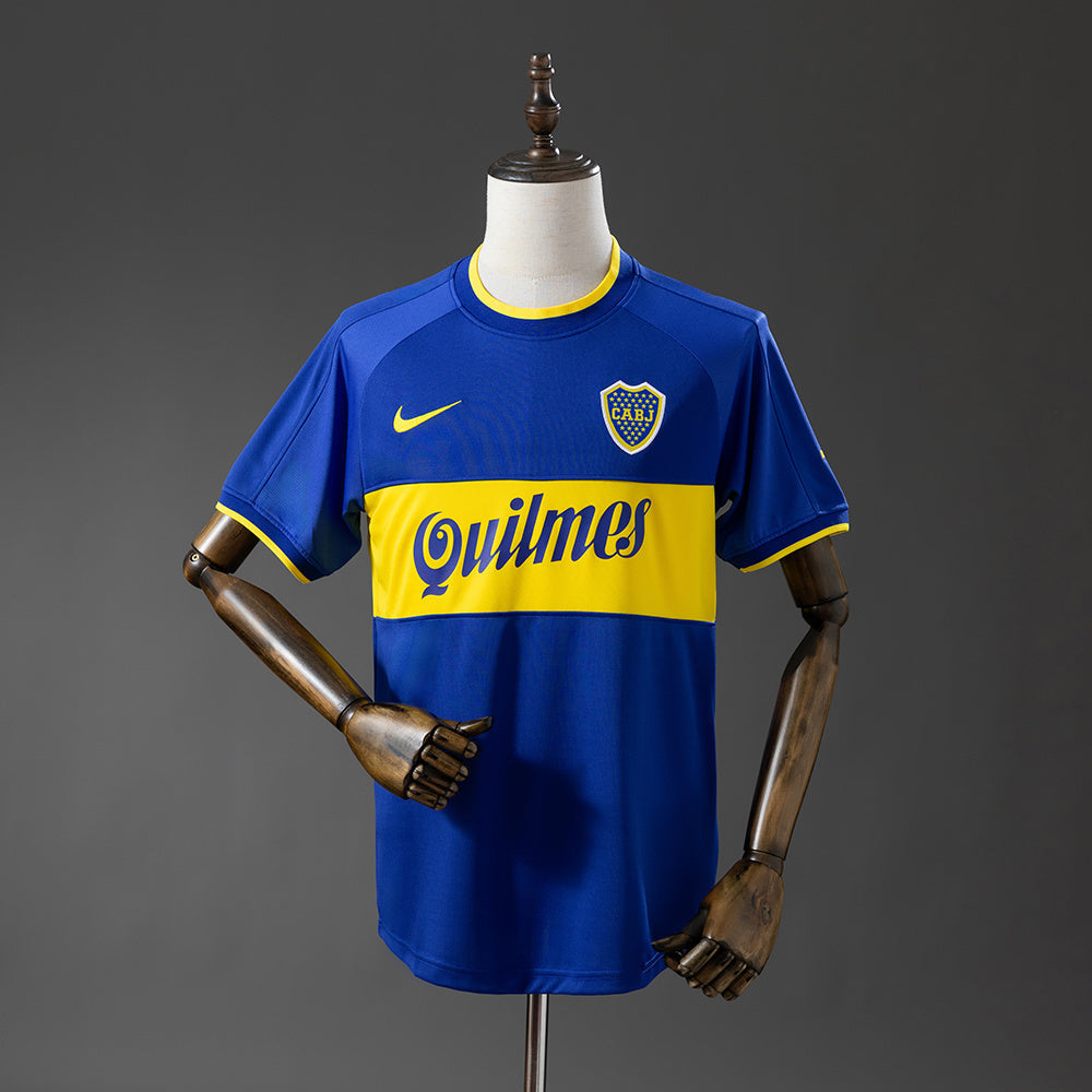 Boca Juniors Jersey 2000-01 Home Retro Football Kit product image 1