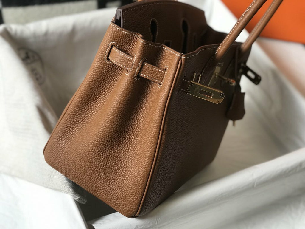 Hermes Hms Handle Bag 30cm Brown product image 2, provided for visual reference and product detail review
