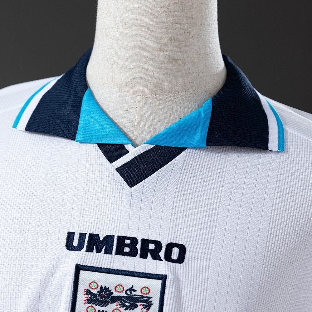 England Jersey 1996 Home Retro Kit Long Sleeves product image 5