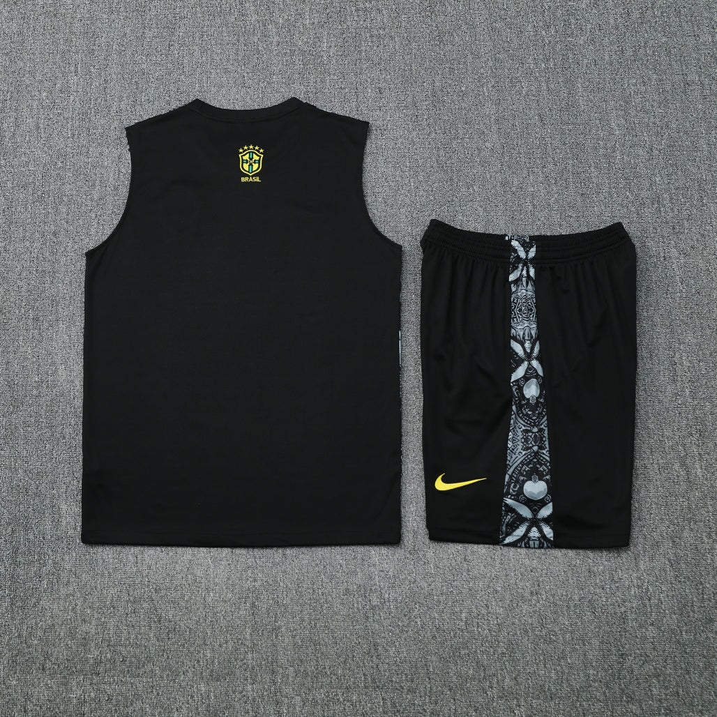 Brazil Vest Set Training Tracksuits 25/26 Football Kit product image 4