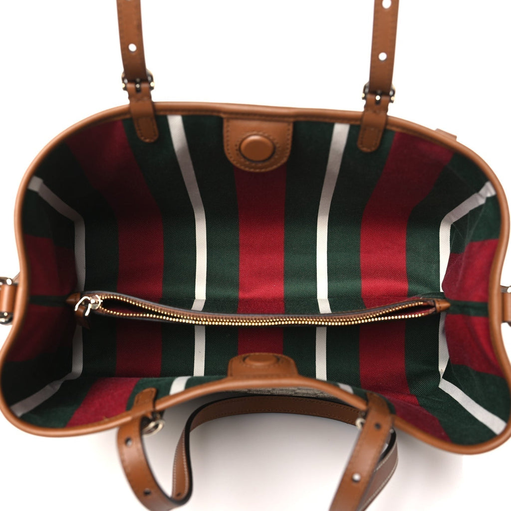 GG Emblem Shopper Medium Tote Bag product image 6, provided for visual reference and product detail review