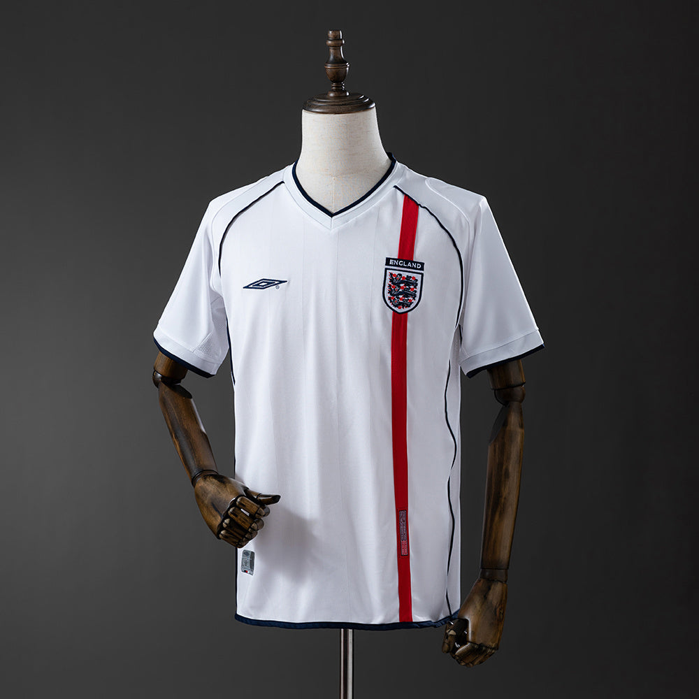England Jersey 2002 Home Retro Football Kit product image 1