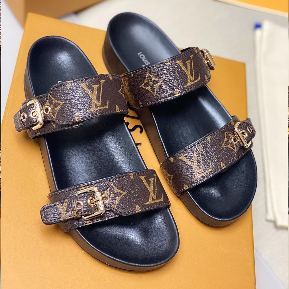 Louis Vuitton Bom Dia Flat Mule product image 1, provided for visual reference and product detail review