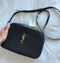 Crochet YSL Crossbody Bag - Black product image 1, provided for visual reference and product detail review